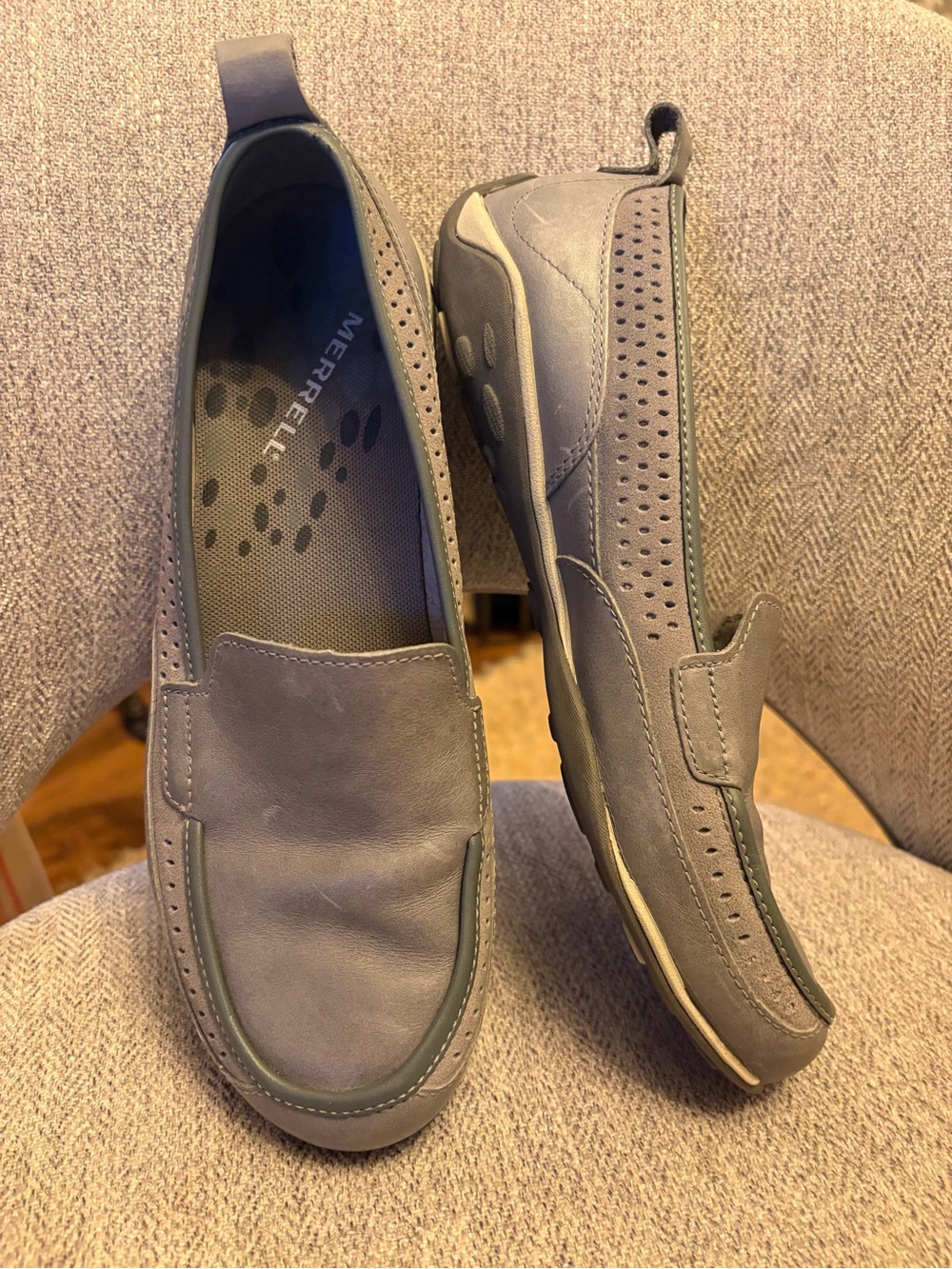 Merrell Wild Dove Gray Slip-On Loafers
